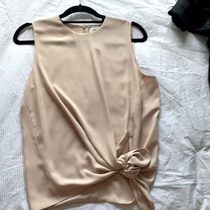 Babaton Sleeveless Tie Up Blouse